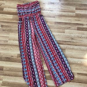Boston proper multi colored jumpsuit